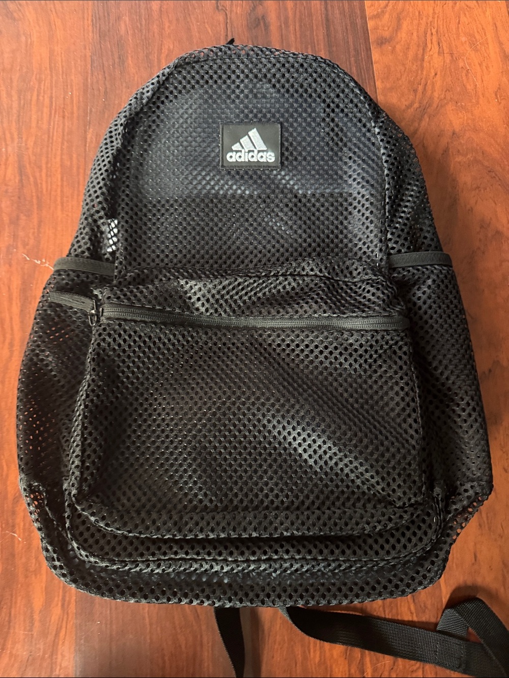 Adidas Black Mesh Backpack